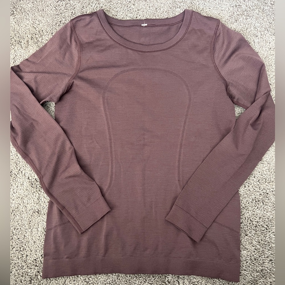 LULULEMON Run Swiftly Long Sleeve Shirt Top
